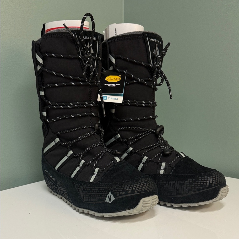Vasque Lost 40 Black & Gray Winter Boots for Snow, Ice & Rain